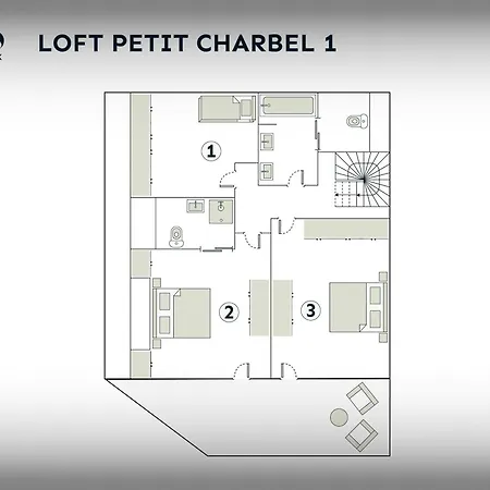 Loft Petit Charbel - Ovo Network Lejlighed *